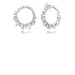 PANDORA Glacial Beauty Drop Earrings, Clear CZ - 297545CZ