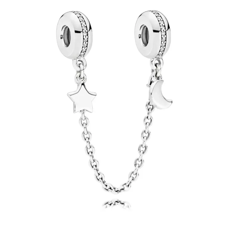 PANDORA osebna varnostna veriga Galaxy, prozorna CZ - 797512CZ-05