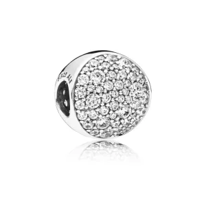 (slika za) PANDORA Pavé Sphere Charm, prozoren CZ - 797540CZ