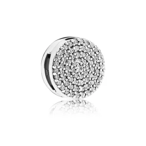 (slika za) PANDORA Reflexions™ Dazzling Elegance Clip Charm, Clear CZ - 797583CZ