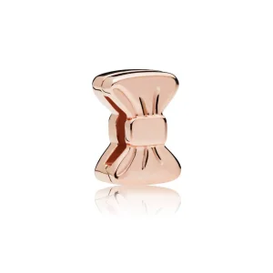 (slika za) PANDORA Reflexions™ Sweet Bow Clip Charm, PANDORA Rose™ - 787582