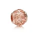 Filigranski obesek Hearts, PANDORA Rose™ & Clear CZ - 787348CZ