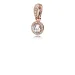 Obesek Classic Elegance, PANDORA Rose™ & Clear CZ - 380379CZ