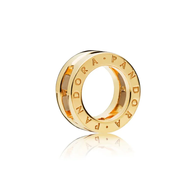 (slika za) Obesek za sponke z logotipom PANDORA Reflexions™, PANDORA Shine™ - 767598 - Slika izdelka