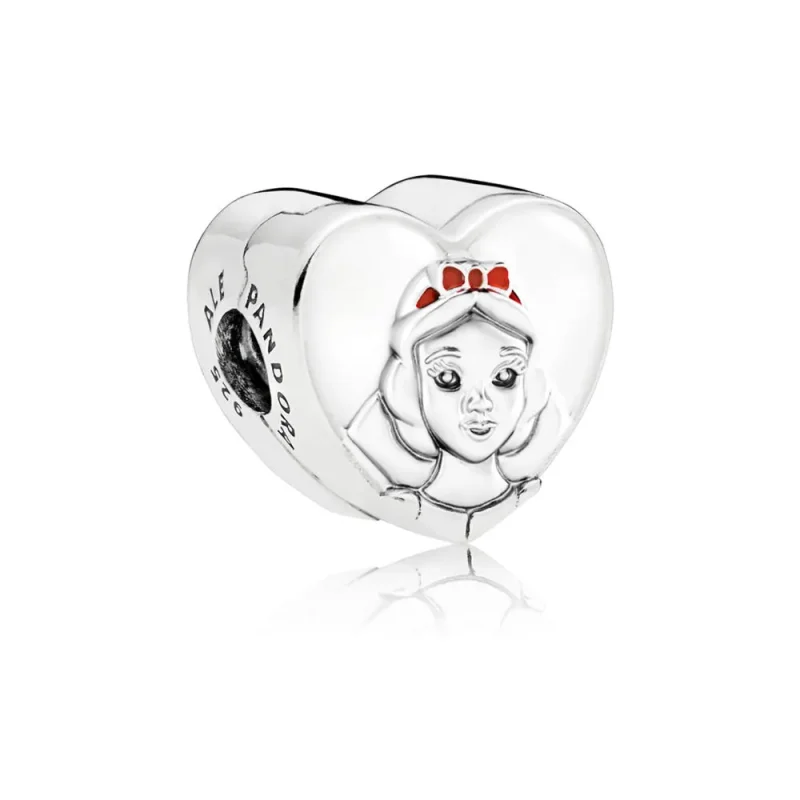 (slika za) PANDORA Disney, obesek za portret Sneguljčice, mešani emajl - 797165ENMX - Slika izdelka