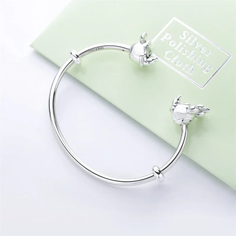 (slika za) PANDORA Odprta zapestnica Disney, Mickey & Minnie - 597494 - Ogled 3