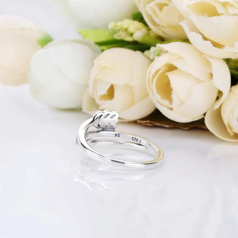 (slika za) PANDORA Prstan Bleščeča puščica - 197830CZ - Ogled 4