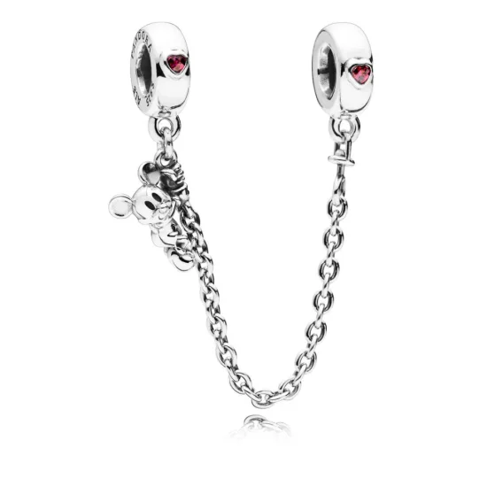 (slika za) PANDORA Srebrna varnostna verižica Disney - 797173CZR