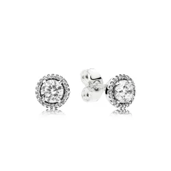 PANDORA Uhani Klasična eleganca - 296272CZ