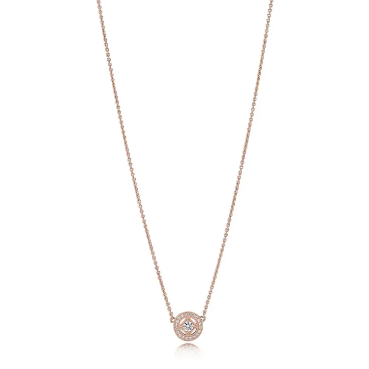 PANDORA Vintage verižica 14k roza pozlata - 380523CZ
