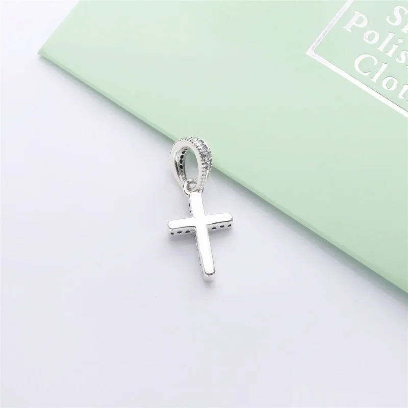 (slika za) PANDORA Viseči obesek Križ - 397571CZ - Ogled 4