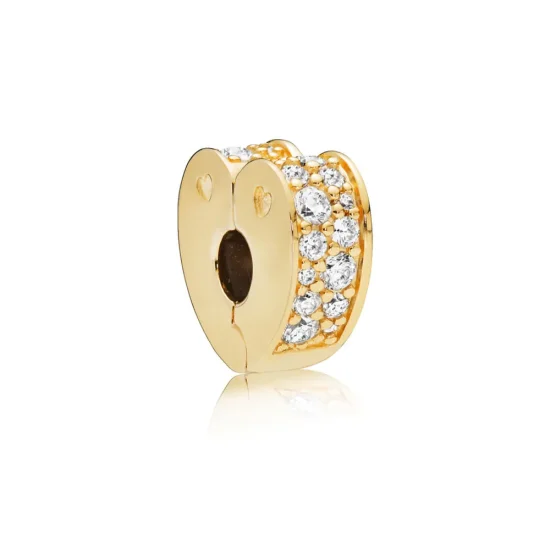 (slika za) Sparkling Arcs of Love Clip, PANDORA Shine™ & Clear CZ - 767020CZ