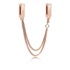 (slika za) Varnostna veriga PANDORA Reflexions™ Floating Chains, PANDORA Rose™ - 787601