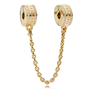 (slika za) Varnostna veriga z logotipom PANDORA, PANDORA Shine™ - 767027CZ