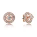 Vintage Allure uhani, PANDORA Rose™ & Clear CZ - 280721CZ Vintage Allure uhani, PANDORA Rose™ & Clear CZ - 280721CZ
