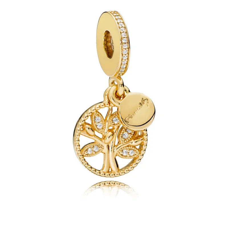 (slika za) Viseči obesek Family Heritage, PANDORA Shine™ & Clear CZ - 761728CZ - Slika izdelka