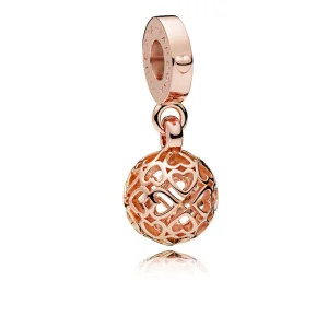 (slika za) Viseči obesek Harmonious Hearts, PANDORA Rose™ - 787255