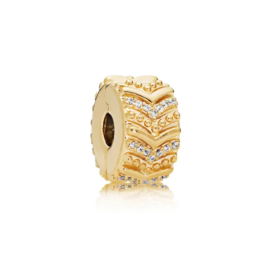 (slika za) Elegantna sponka Wish v Pandora sijaju - 767798CZ