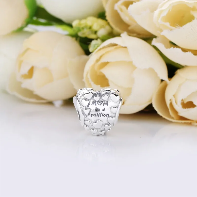 (slika za) PANDORA Mum In A Million Charm - 797781CZR - Ogled 3