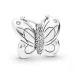 PANDORA okrasni obesek z metulji - 797880CZ
