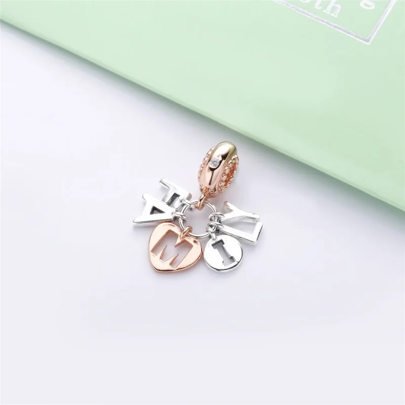 (slika za) PANDORA Popoln družinski obesek - 787785CZ - Ogled 2