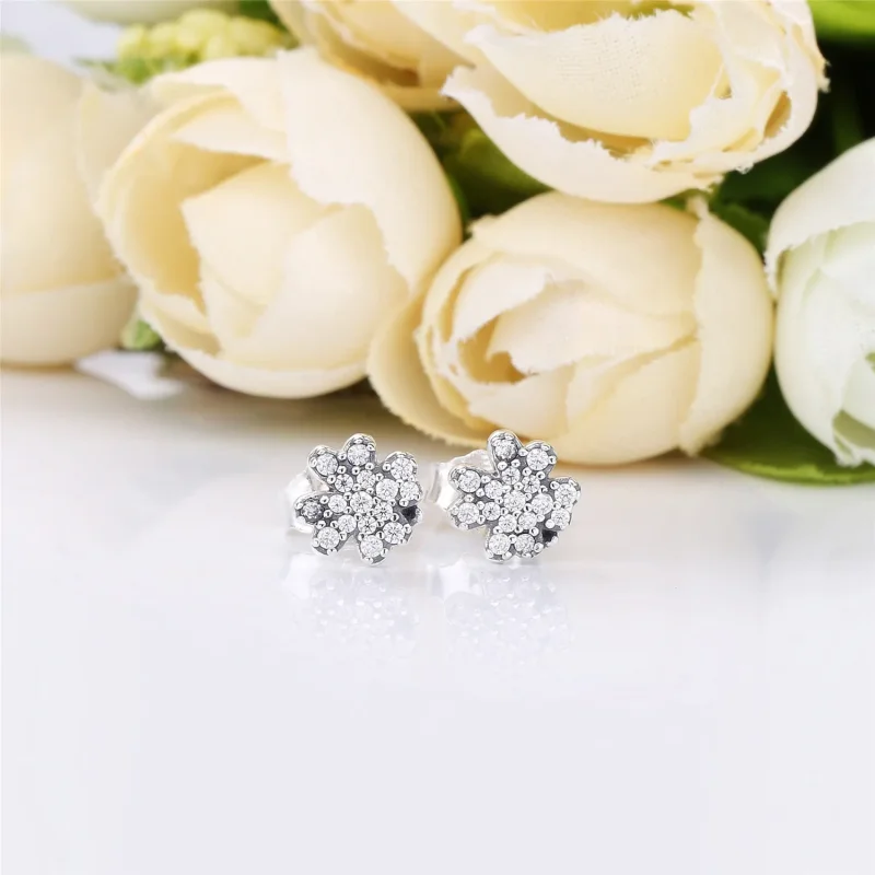 (slika za) PANDORA sijoči uhani deteljica - 297944CZ - Ogled 2