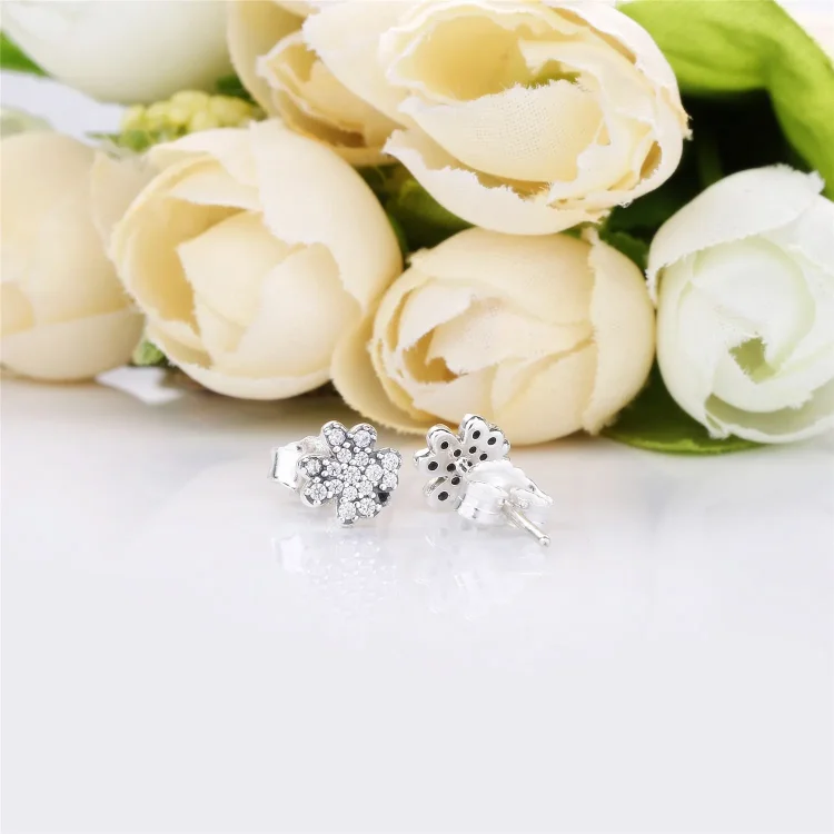 PANDORA sijoči uhani deteljica - 297944CZ