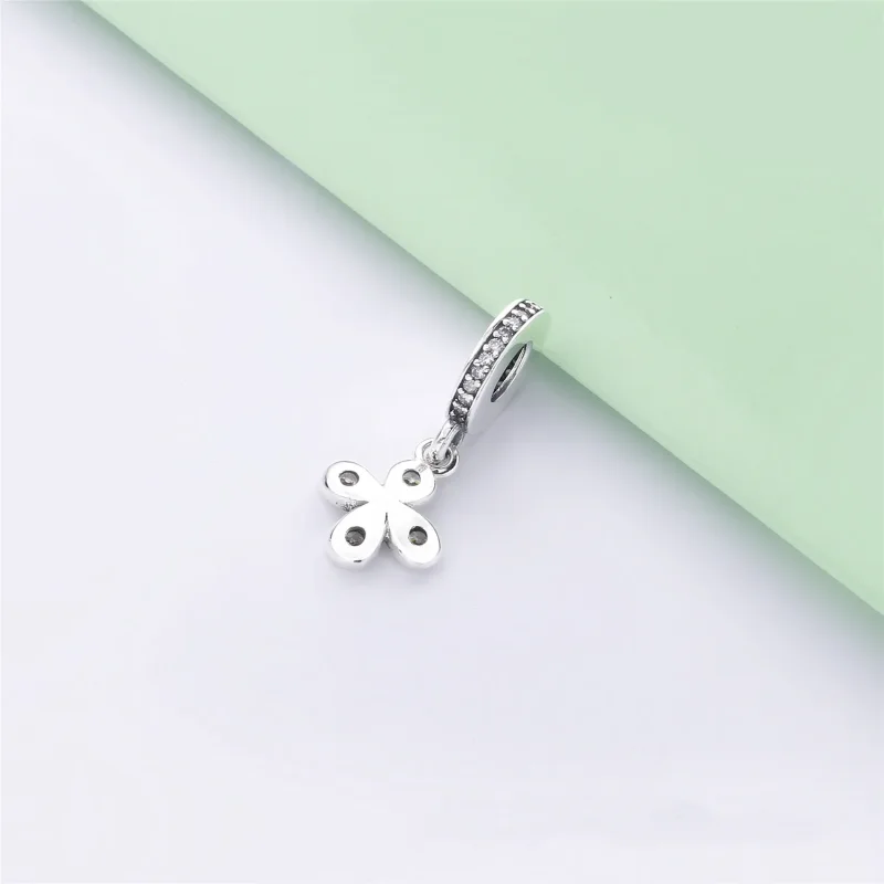 (slika za) PANDORA viseči obesek s štirimi cvetnimi listi - 797969CZ - Ogled 4