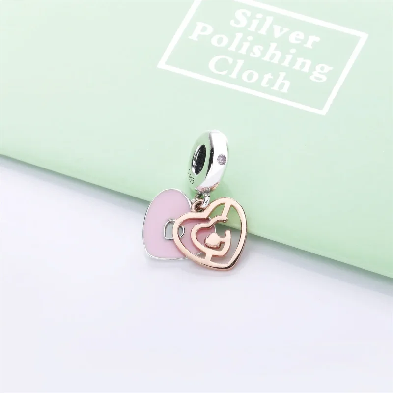 (slika za) Path to Love Charm v Pandora Rose - 787801NBP - Ogled 3