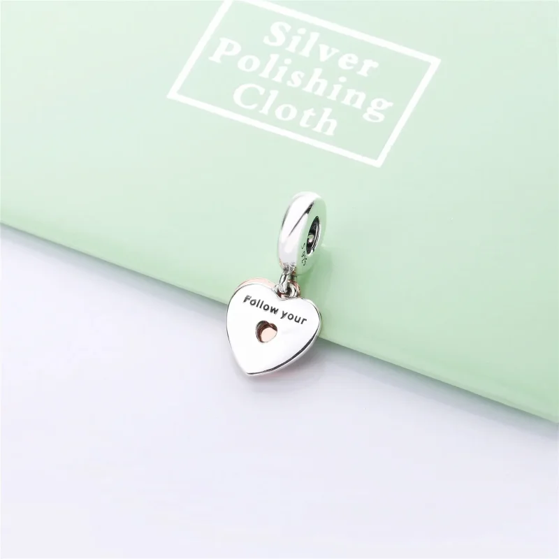 (slika za) Path to Love Charm v Pandora Rose - 787801NBP - Ogled 4