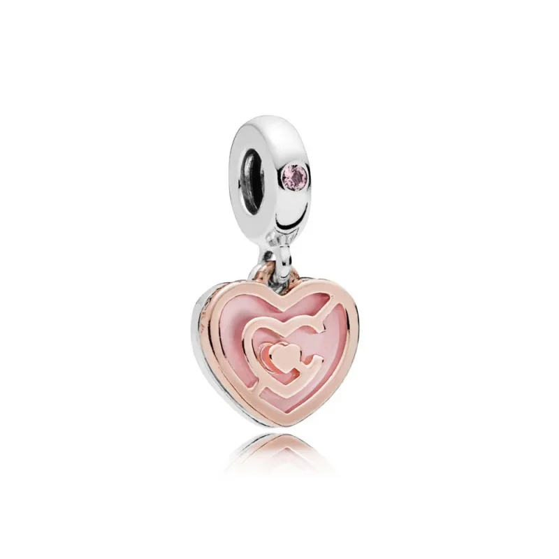 (slika za) Path to Love Charm v Pandora Rose - 787801NBP - Slika izdelka