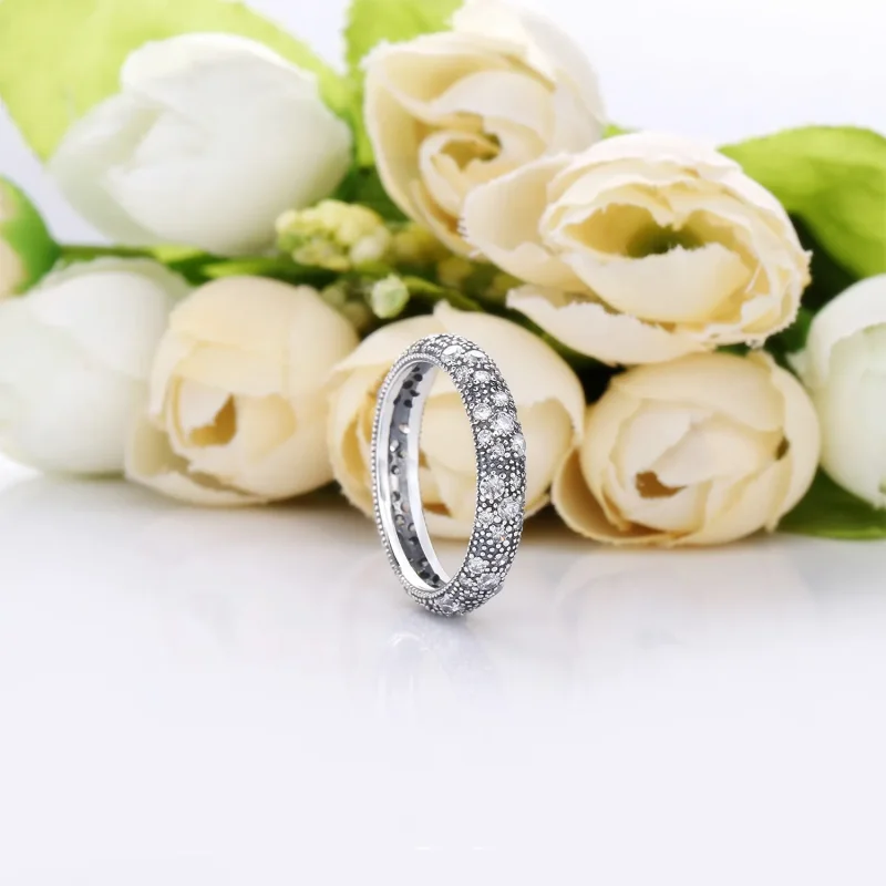 (slika za) Prstan PANDORA Cosmic Stars, prozoren CZ - 190915CZ - Ogled 2