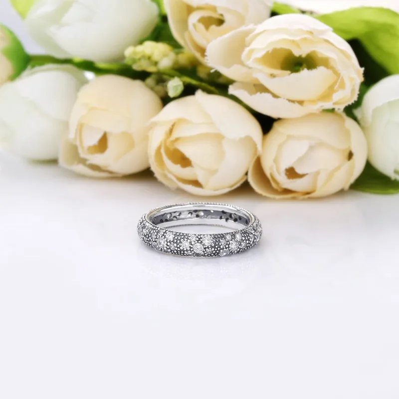 (slika za) Prstan PANDORA Cosmic Stars, prozoren CZ - 190915CZ - Ogled 3