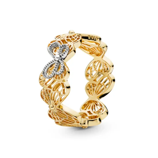 (slika za) Prstan z odprtimi metulji, Pandora Shine™ - 167947