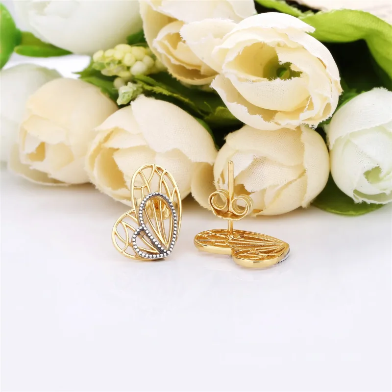 (slika za) Uhani z odprtimi metulji, Pandora Shine™ - 267955 - Ogled 5