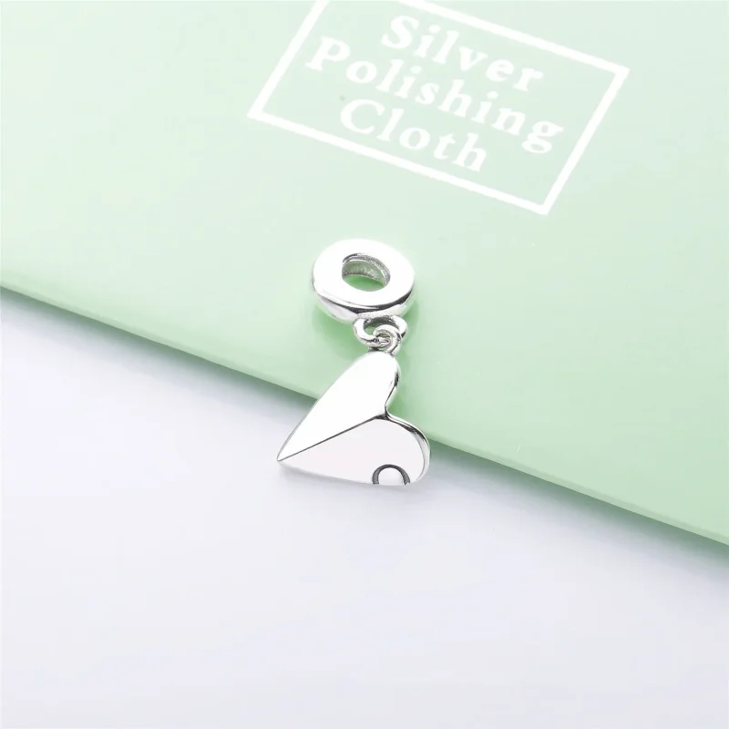 (slika za) Viseči obesek iz papirnatega letala v obliki srca - 797876CZ - Ogled 3