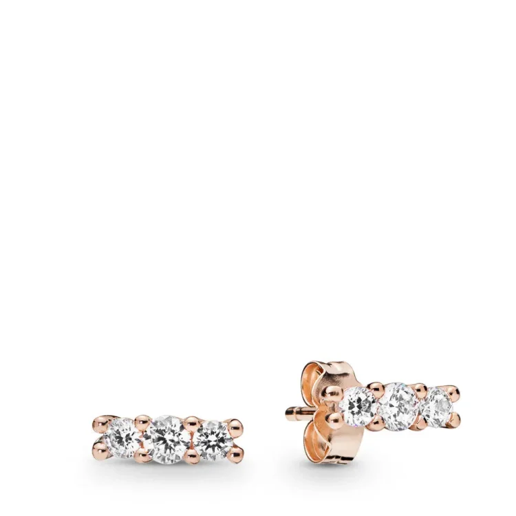 Bleščeči elegantni uhani, Pandora Rose™ - 280725CZ