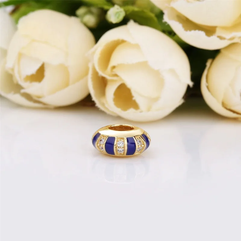 (slika za) Distančnik za eksotične kamne in črte, Pandora Shine™ - 768029CZ - Ogled 4