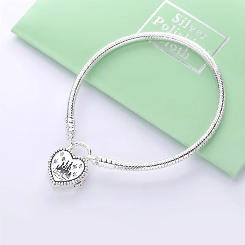 (slika za) Fantasyland Castle Heart Bracelet by Pandora Jewelry - 7501057372313MS - Ogled 2