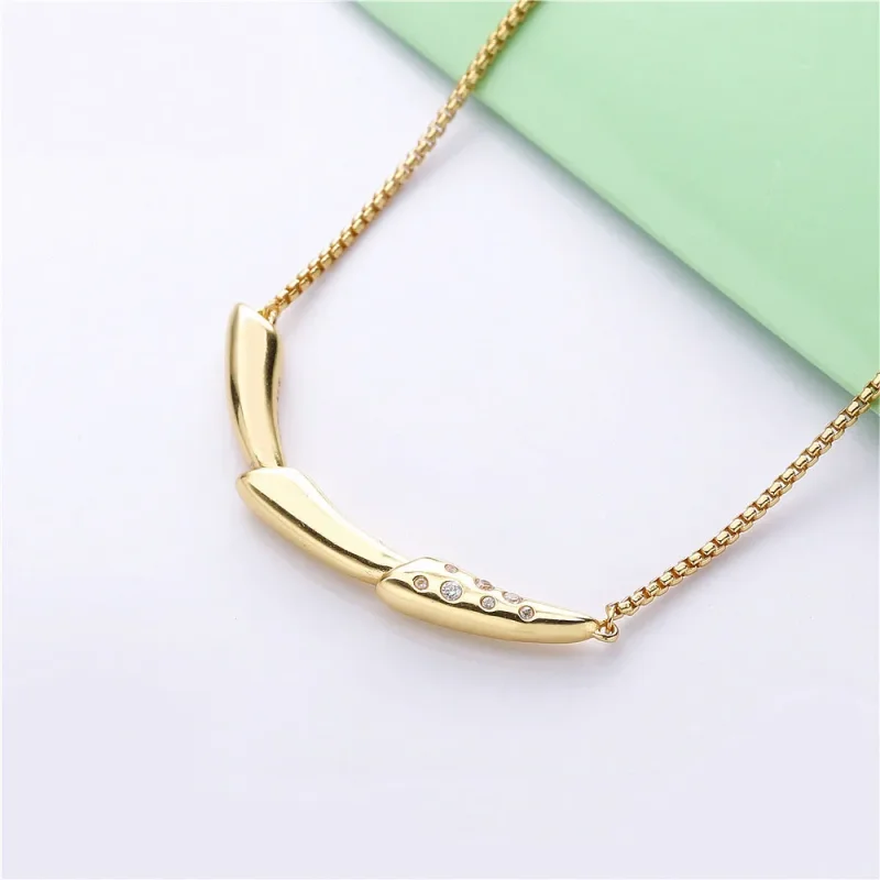 (slika za) Ogrlica s steblom cvetja, Pandora Shine™ - 367958CZ-50 - Ogled 2