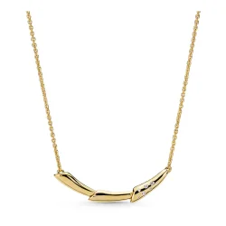 Ogrlica s steblom cvetja, Pandora Shine™ - 367958CZ-50