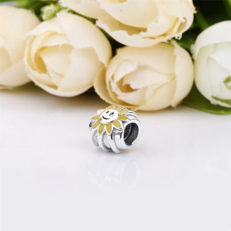(slika za) PANDORA Emajl Sun Charm - 790532EN20 - Ogled 3