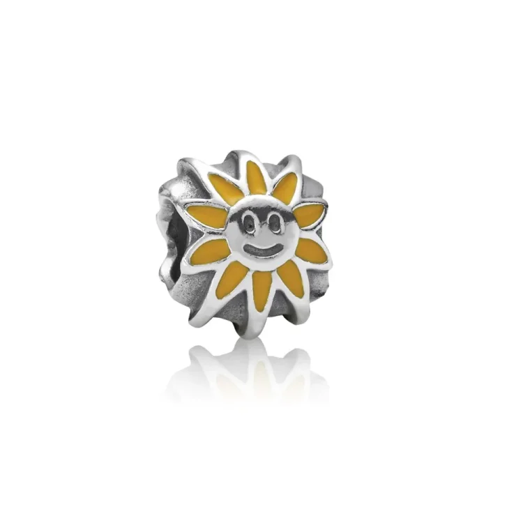 PANDORA Emajl Sun Charm - 790532EN20