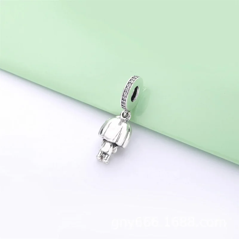 (slika za) PANDORA Kitajski obesek za dekle z rožami - 798114SSP - Ogled 3