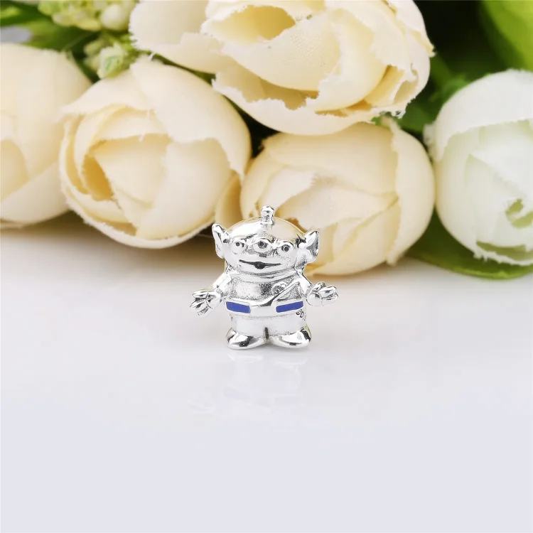 PANDORA Obesek Disney, Svet igrač Alien - 798045EN82