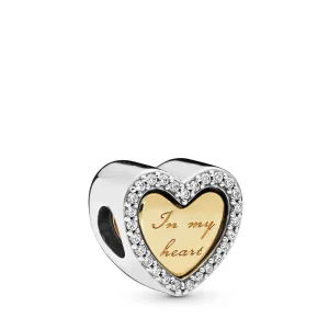 (slika za) PANDORA obesek In My Heart - 767606CZ
