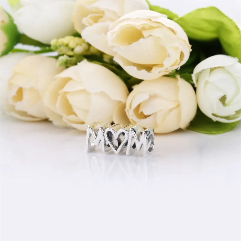(slika za) PANDORA Obesek Mom Script - 797778 - Ogled 3