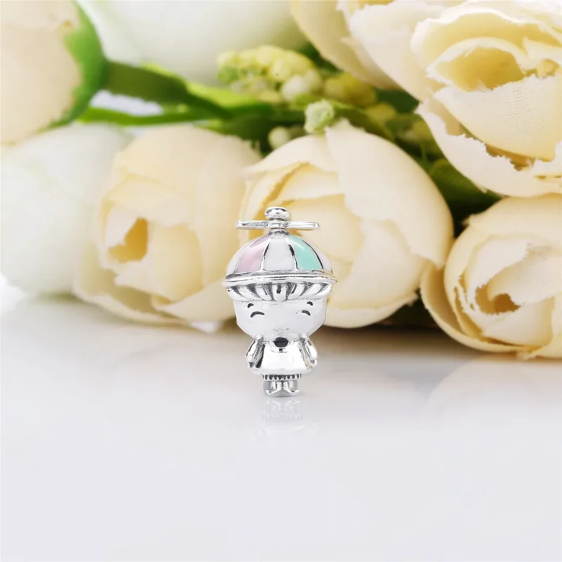 (slika za) PANDORA Propeler Hat Boy Charm - 798015ENMX - Ogled 2