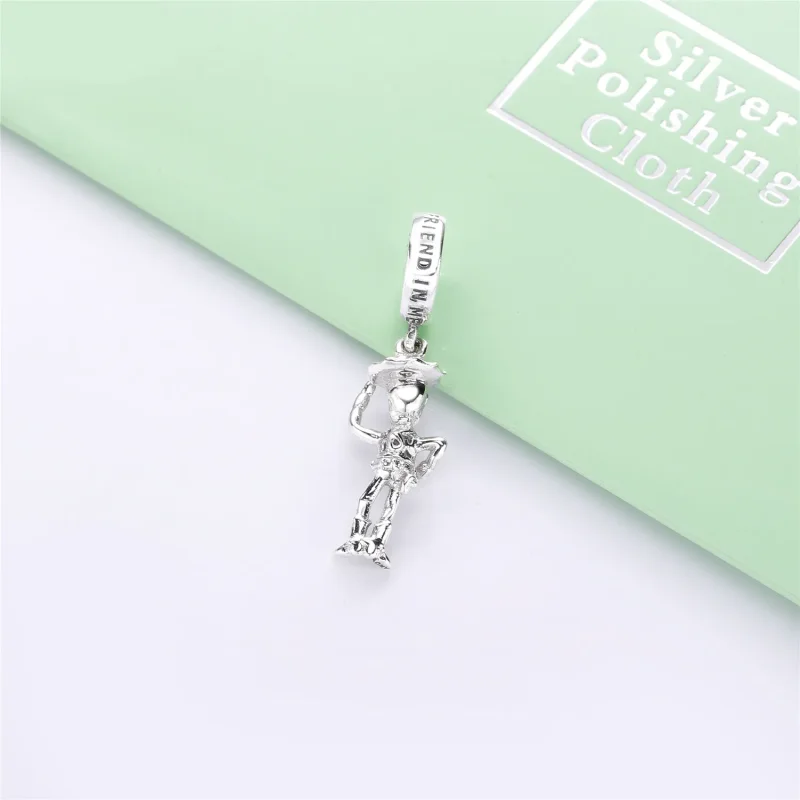 (slika za) PANDORA Viseči obesek Disney, Svet igrač Woody - 798041ENMX - Ogled 3