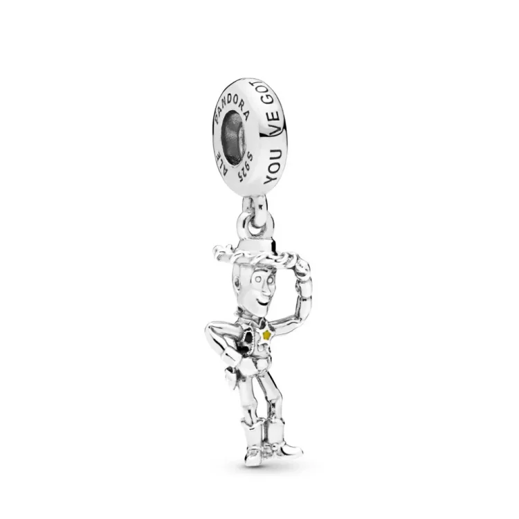 PANDORA Viseči obesek Disney, Svet igrač Woody - 798041ENMX